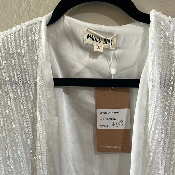 white sequin dress - Picture 10 of 10